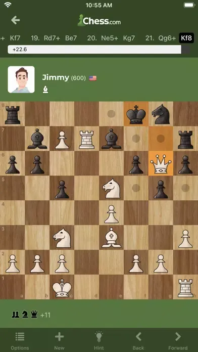 Ảnh chụp màn hình của Chess - Play & Learn+